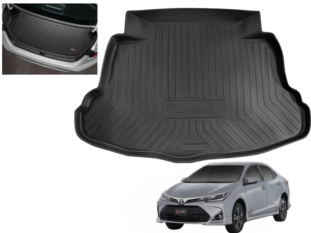 Genuine Toyota Corolla X 2021-2025 5D Trunk Mat - Trunk Mat PVC