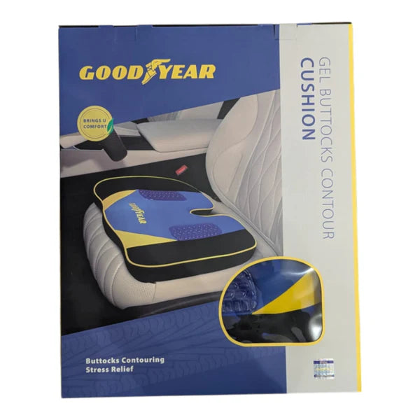 Seat Cushion Memory Foam Gel Tailbone Pain Relief Pillow