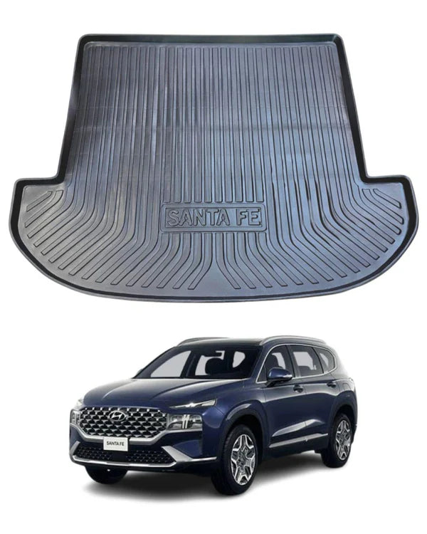 Hyundai Santa Fe Trunk Tray Mat (TPU)