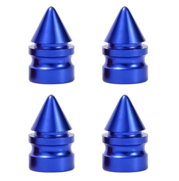 Loadblock Shaped Metal valve Stem Caps 4pcs