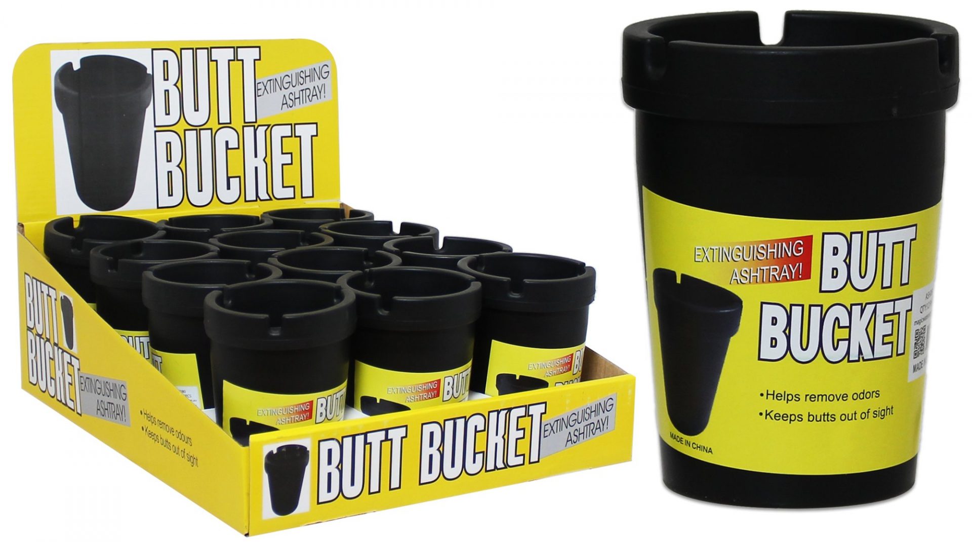 Large But Bucket Ashtray