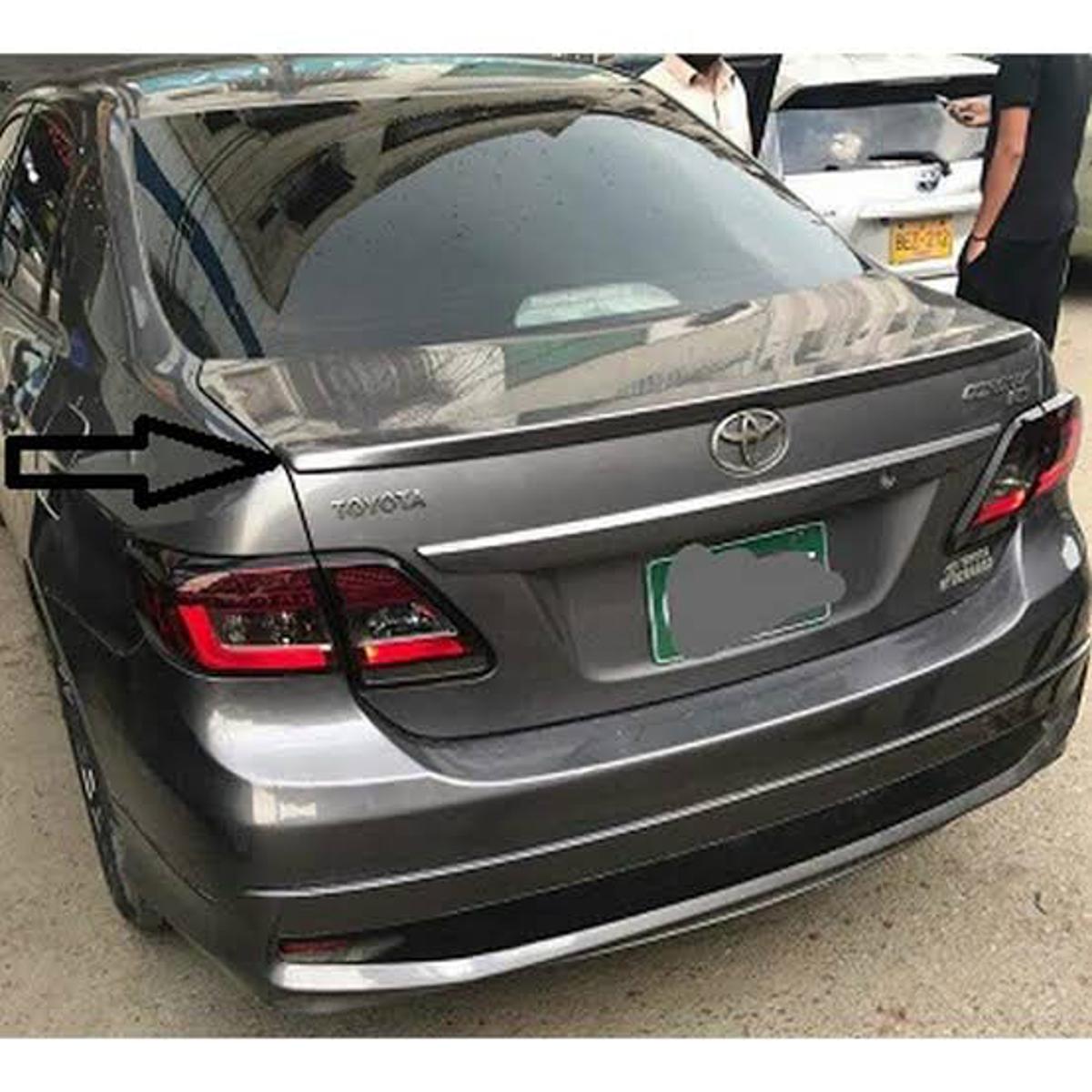 Toyota Corolla Lip Trunk Spoiler Abs Plastic