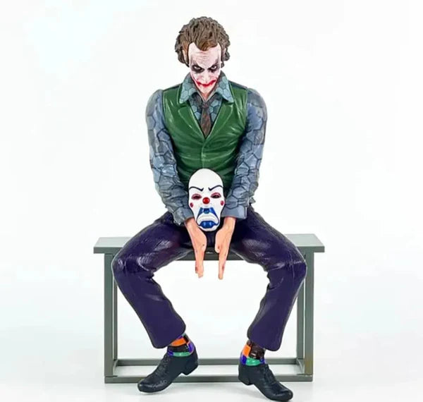 Anime Detective Comics Joker Sitting Model Car Ornament